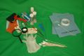 Forensic equipment for police investigations.