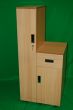 Hospital Bed Side Cabinet with Hanging Compartment