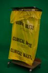 Hospital Waste Bin with Yellow Liner