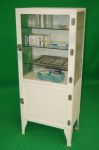Period Single Fronted Hospital Cabinet 