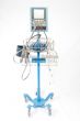 Multi parameter monitor on stand