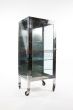Chrome mortuary cabinet 
