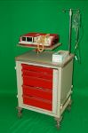 Crash Cart with Defibrillator