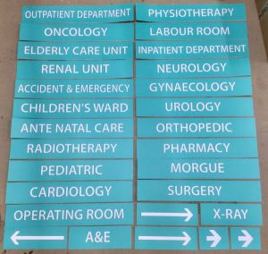 Hospital signs | Hospital signs