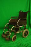 Alloy and Black Wheelchair.