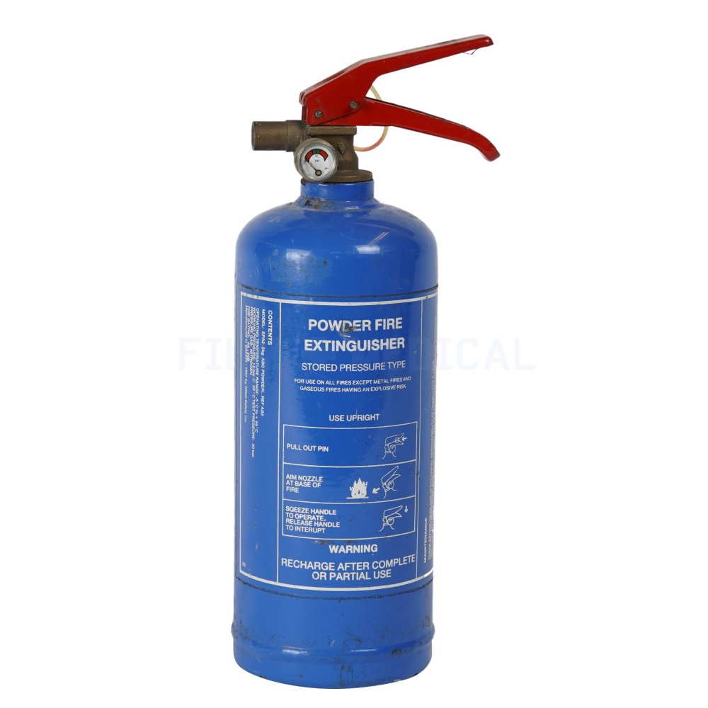 Fire Extinguisher Blue Film Medical 2645