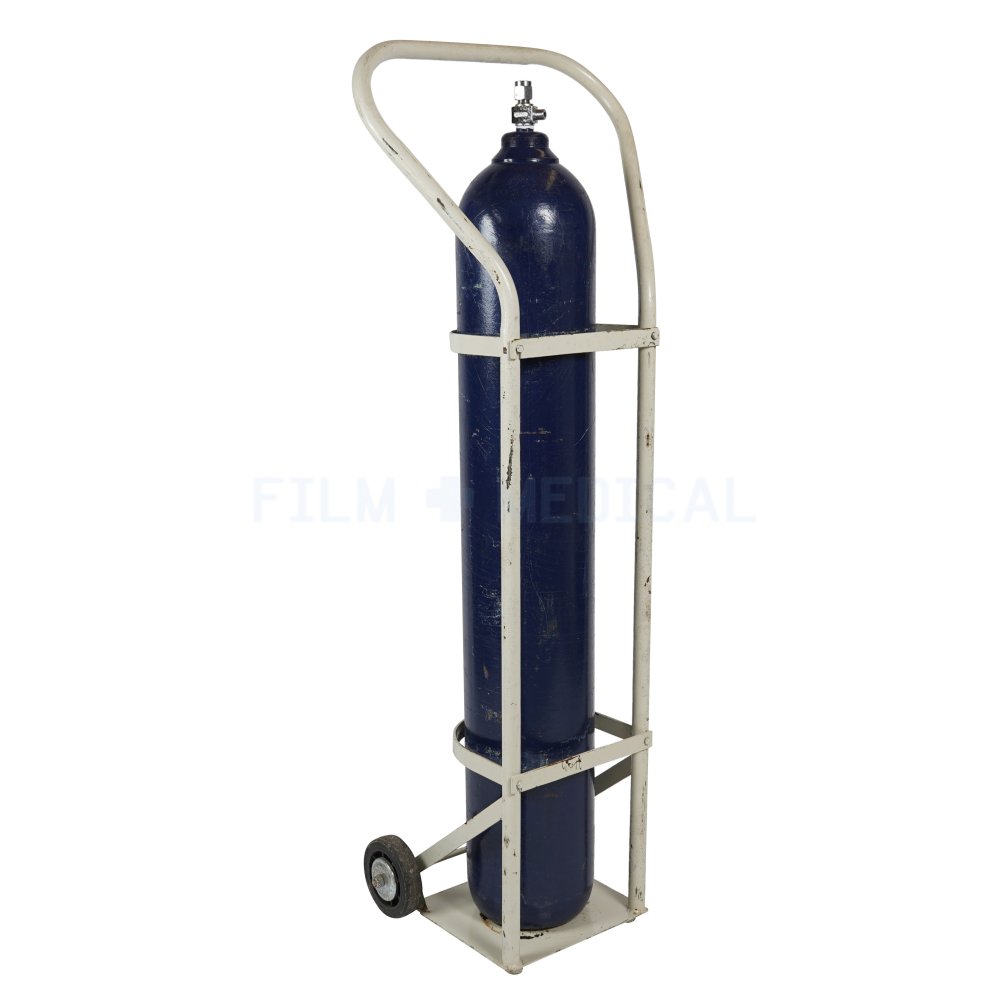 Large Oxygen Tank With Trolley | FILM MEDICAL