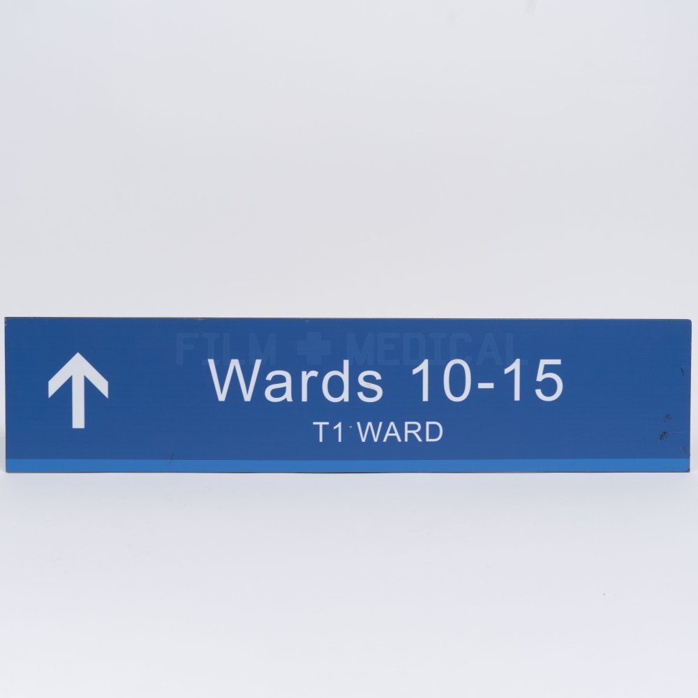 Hospital Signs Ward 10-15 T1 Ward | FILM MEDICAL