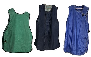 Selection Of X- Ray Lead Aprons Modern Priced Individually 