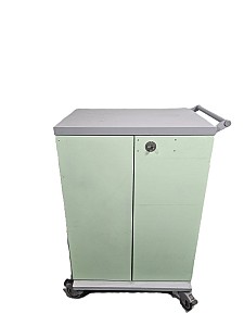 Green Medication Trolley 