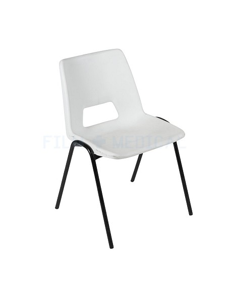 Polly Prop Chair White