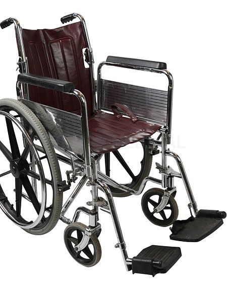 Burgundy Wheelchair