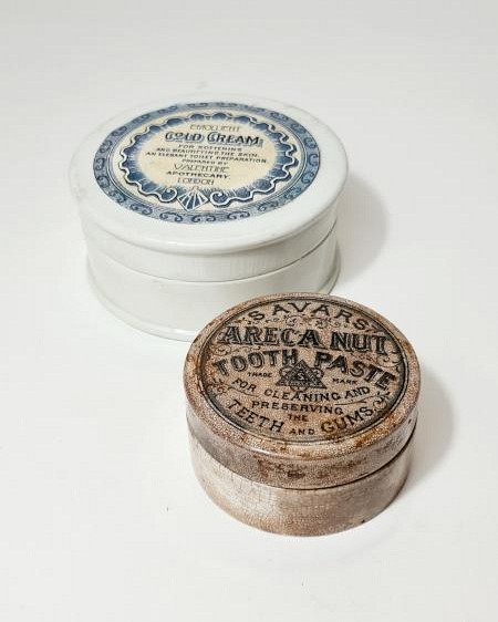 Tooth Paste Pots