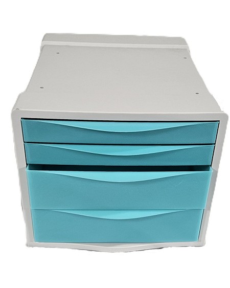 Green Desk Top Drawer Unit