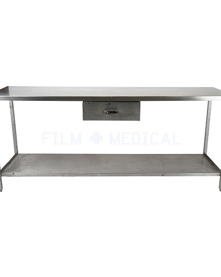 Metal Laboratory Table With Drawer