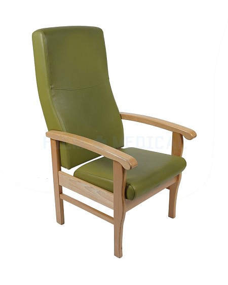 Green High Back Chair