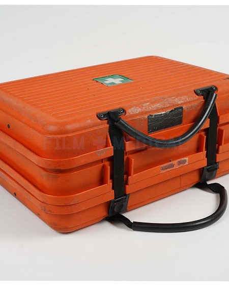 Orange Paramedic Box With Ambu Bag & Soft Dressing