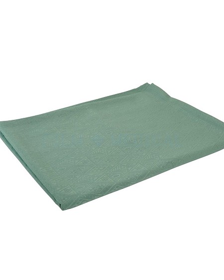 Patterned Green Blanket 