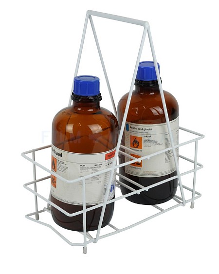 Lab Bottles Basket