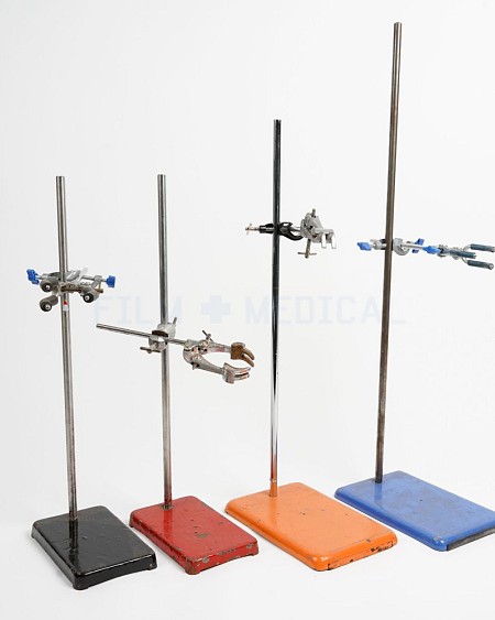 Group Of Retort Stands with Clamp and grip Set Priced Individually 