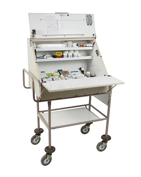 Cream Drugs Trolley