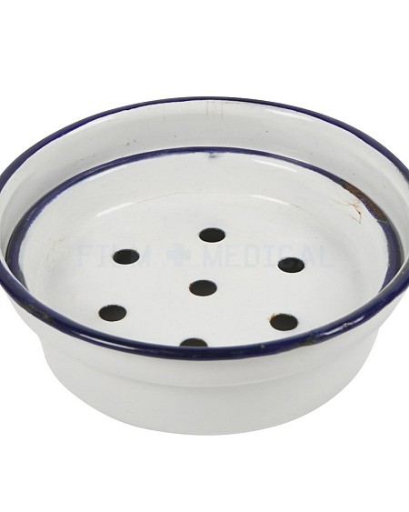 2 Piece Enamel Bowl With Drainage 