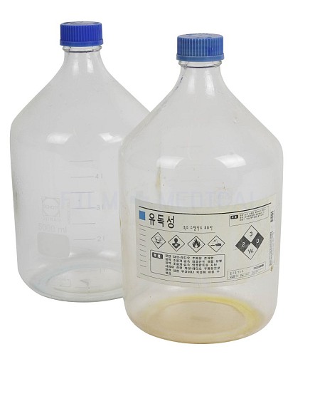 Large Chemical Bottles Blue lid 5000ml Priced Individually 