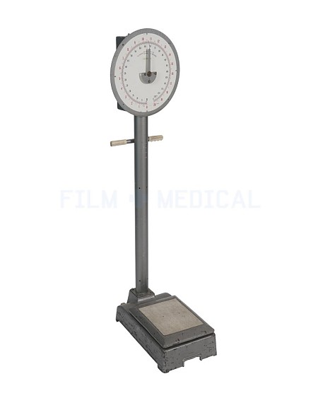 Grey Round dial Weighing Scale