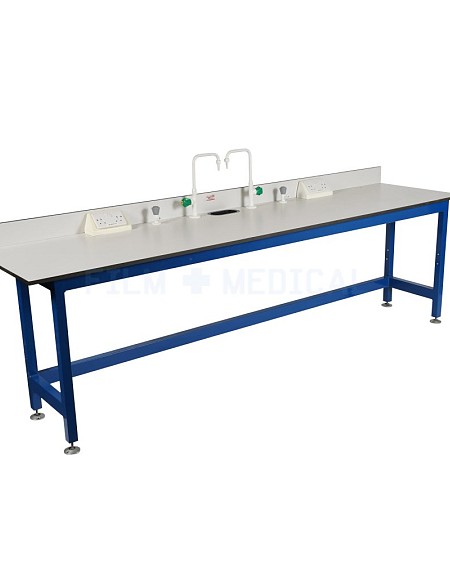 Lab Table 2 Parts With Gas Taps