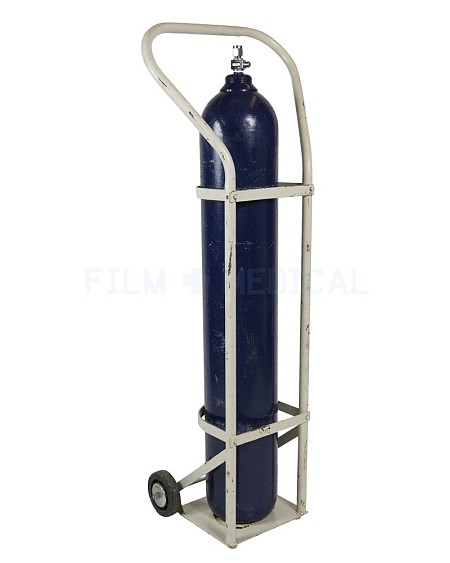 Large Oxygen Tank With Trolley