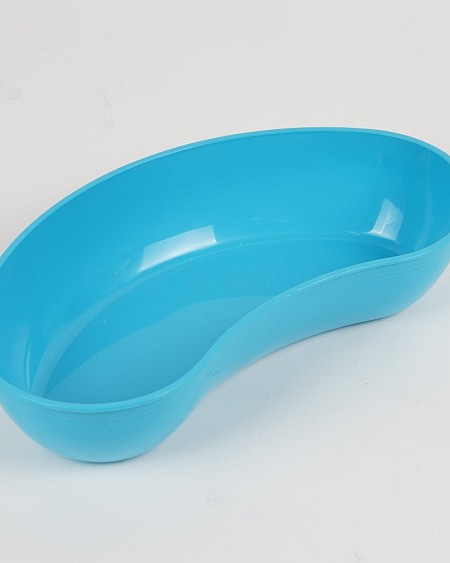 large Blue Kidney Dish