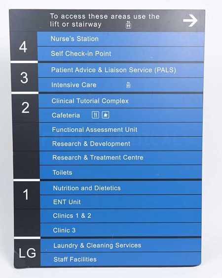 Hospital Sign Nurses Station