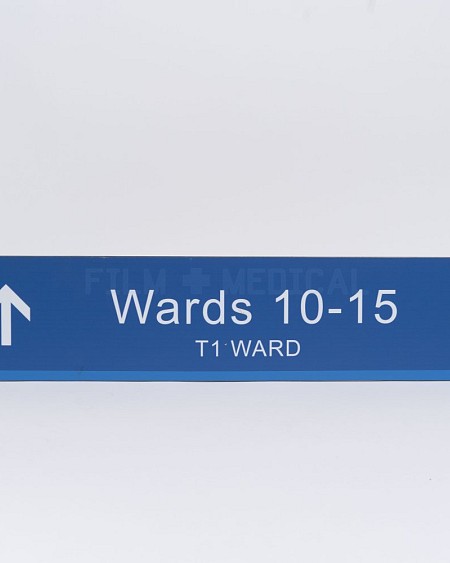 Hospital Signs Ward 10-15 T1 Ward