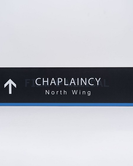 Hospital Signs Chaplaincy North Wing 