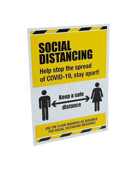 Social Distancing Sign 30x40