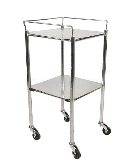 Square Metal Trolley With Rail