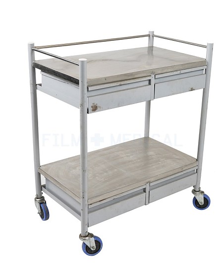 Rectangular Trolley 2 Drawers