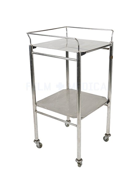 Square Metal Trolley With Rail