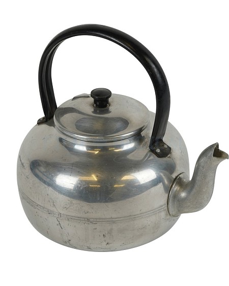 Steel Kettle Curved Spout