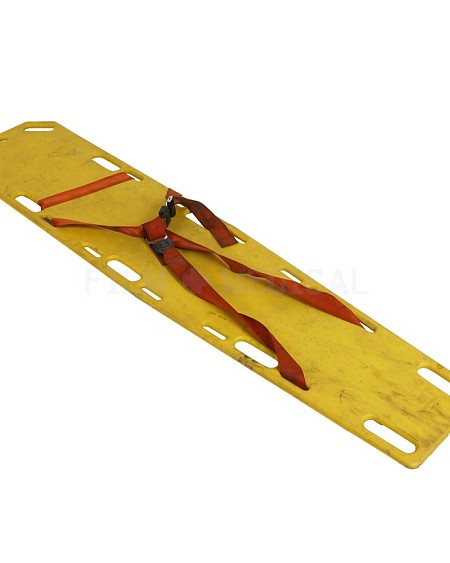 Yellow Body Board With Straps