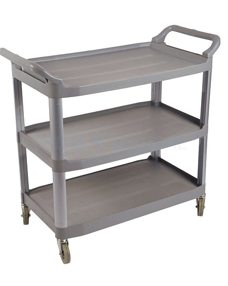 Three Tier Grey Trolley