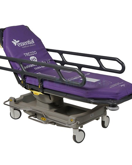 Patient Trolley Purple Mattress 