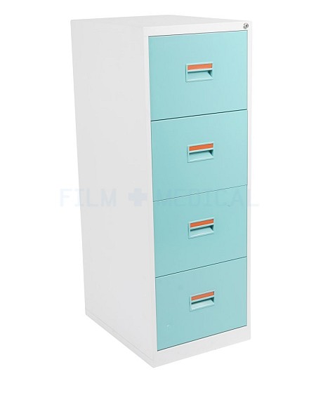 Turquoise Filing Cabinet