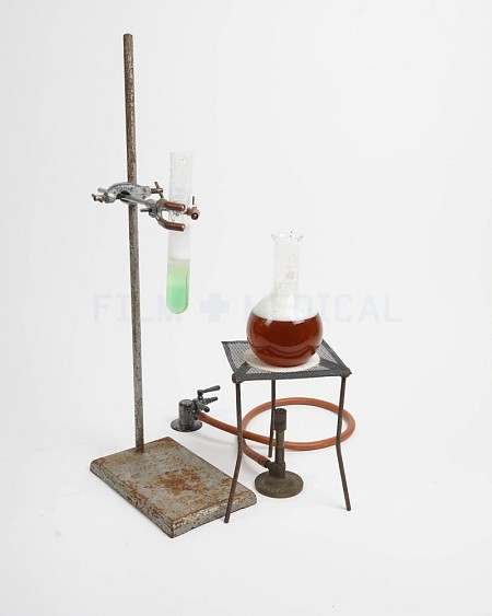 Retort Stand & Bunsen Burner Set Gas 