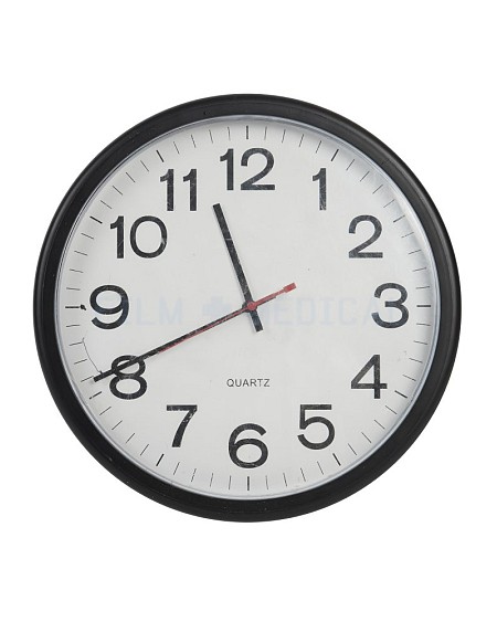 Black Round Clock