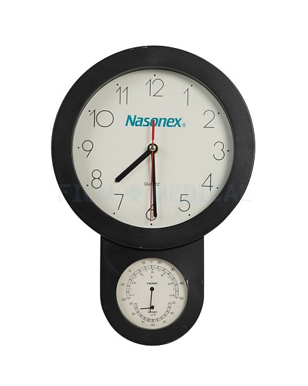 Black Round Dial Clock