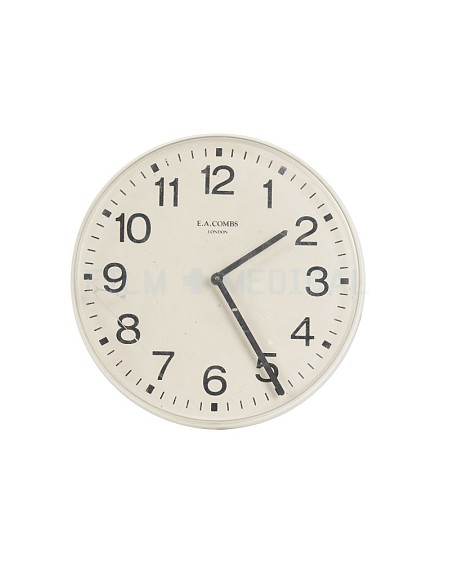 White Round Clock