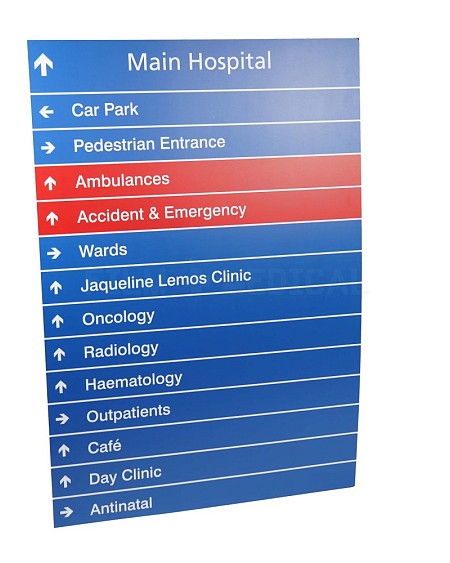 XL Signage Main Hospital