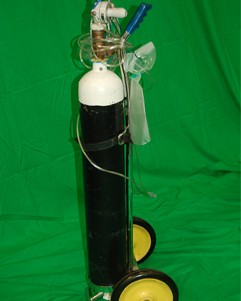 Oxygen Cylinder with Trolley
