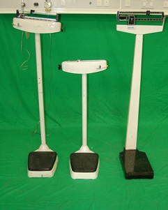 Hospital weighing scales